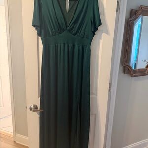 Baltic Born Deep Green Maxi Dress